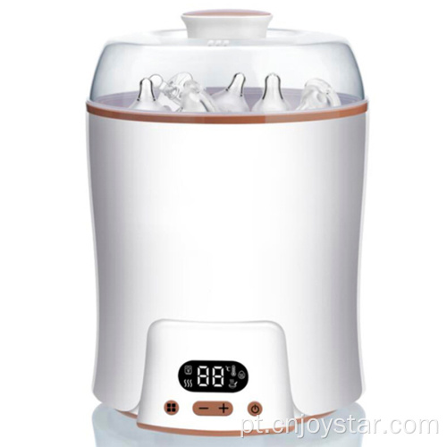 Stainless Steel 5 In 1 Electrical Milk Bottle Sterilizer Baby Bottle Warmer With LED Display